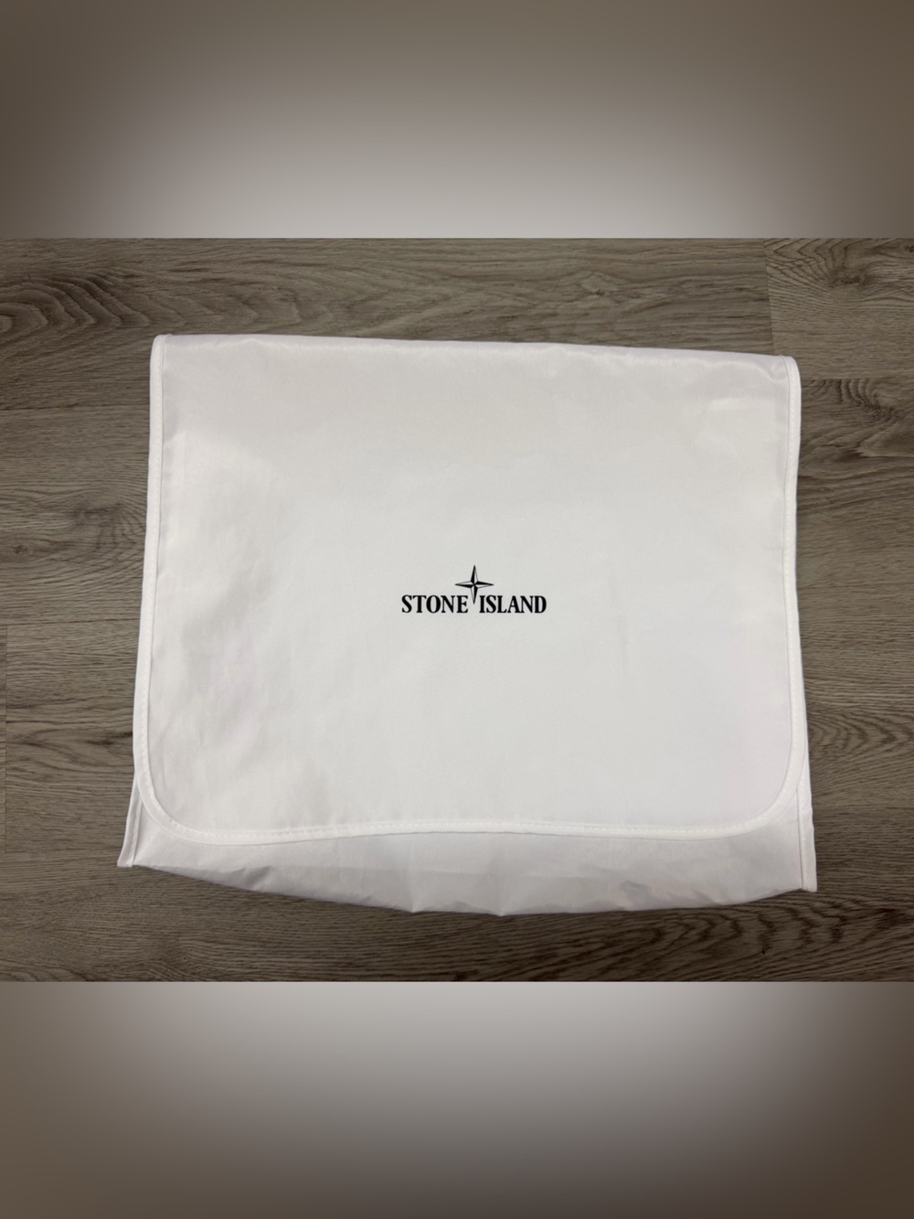 Stone Island White Garment Bag